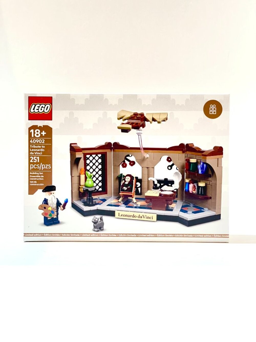 LEGO 40902 Tribute to Leonardo da Vinci NIB New Sealed In Hand